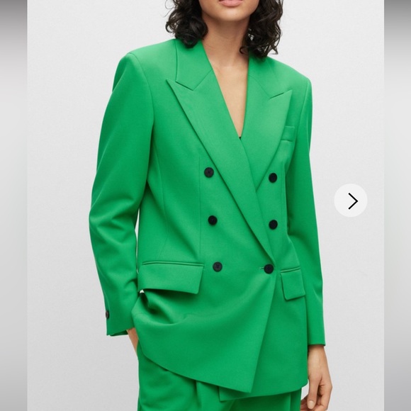 HUGO
RELAXED-FIT JACKET WITH DOUBLE-BREASTED CLOSURE‼️ - Picture 2 of 9